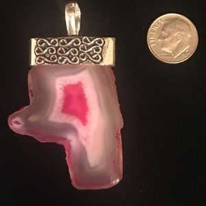 Botswana Agate Pendant 🤍